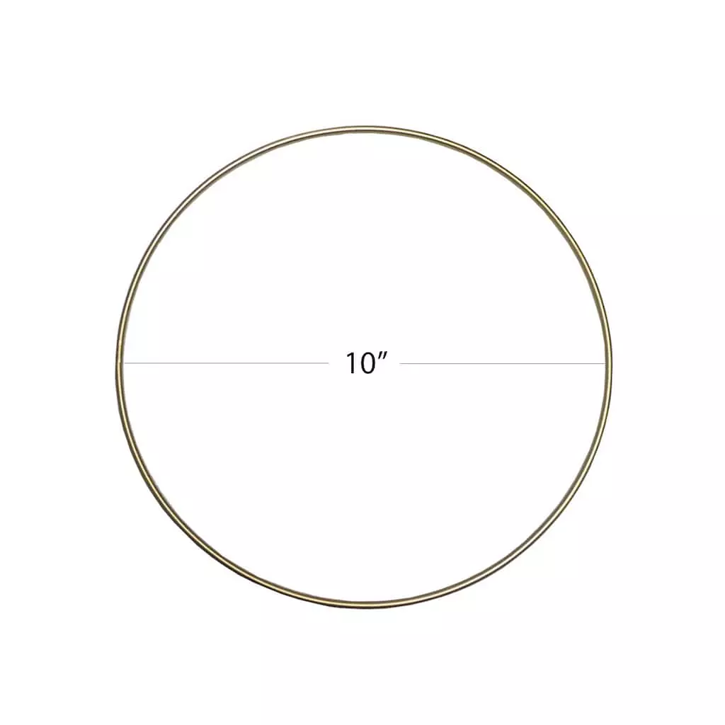 New 👏 30 Pack: Gold Metal Wire Floral Hoop by Ashland® 🛒 4 New 👏 30 Pack: Gold Metal Wire Floral Hoop by Ashland® 🛒 - Image 2