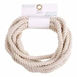 Budget 🤩 12 Pack: 15ft. Ivory Rope by Ashland® 👍