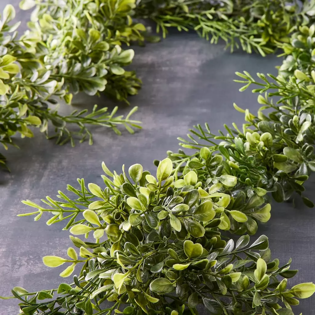 Deals 🧨 6 Pack: 6ft. Green Boxwood Garland by Ashland® 😍 5 Deals 🧨 6 Pack: 6ft. Green Boxwood Garland by Ashland® 😍 - Image 3