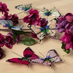 New ❤️ 10.2" Blue, Purple & Green Feather Butterfly by Ashland® 🎉 9 New ❤️ 10.2" Blue, Purple & Green Feather Butterfly by Ashland® 🎉 -Ashland Sale Store 10627154 22