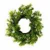 Outlet 🛒 9" Green Mini Boxwood Wreath with Flowers by Ashland® 🥰 -Ashland Sale Store 10628624