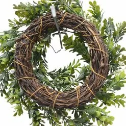 Coupon 😀 6 Pack: 9" Green Mini Boxwood Wreath with Flowers by Ashland® 🎁 -Ashland Sale Store 10628624 3