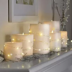 Best reviews of 🔥 40ct. Warm White Silver Pearl LED String Lights by Ashland® 🤩 -Ashland Sale Store 10632036 4