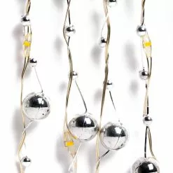 Promo 🎉 12 Pack: 40ct. Warm White Silver Pearl LED String Lights by Ashland® 💯 -Ashland Sale Store 10632036 5 1