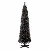 Best deal ✨ 6ft. Pre-Lit Shiny Black Pencil Tree, Clear Lights by Ashland® ⭐ -Ashland Sale Store 10633874 2