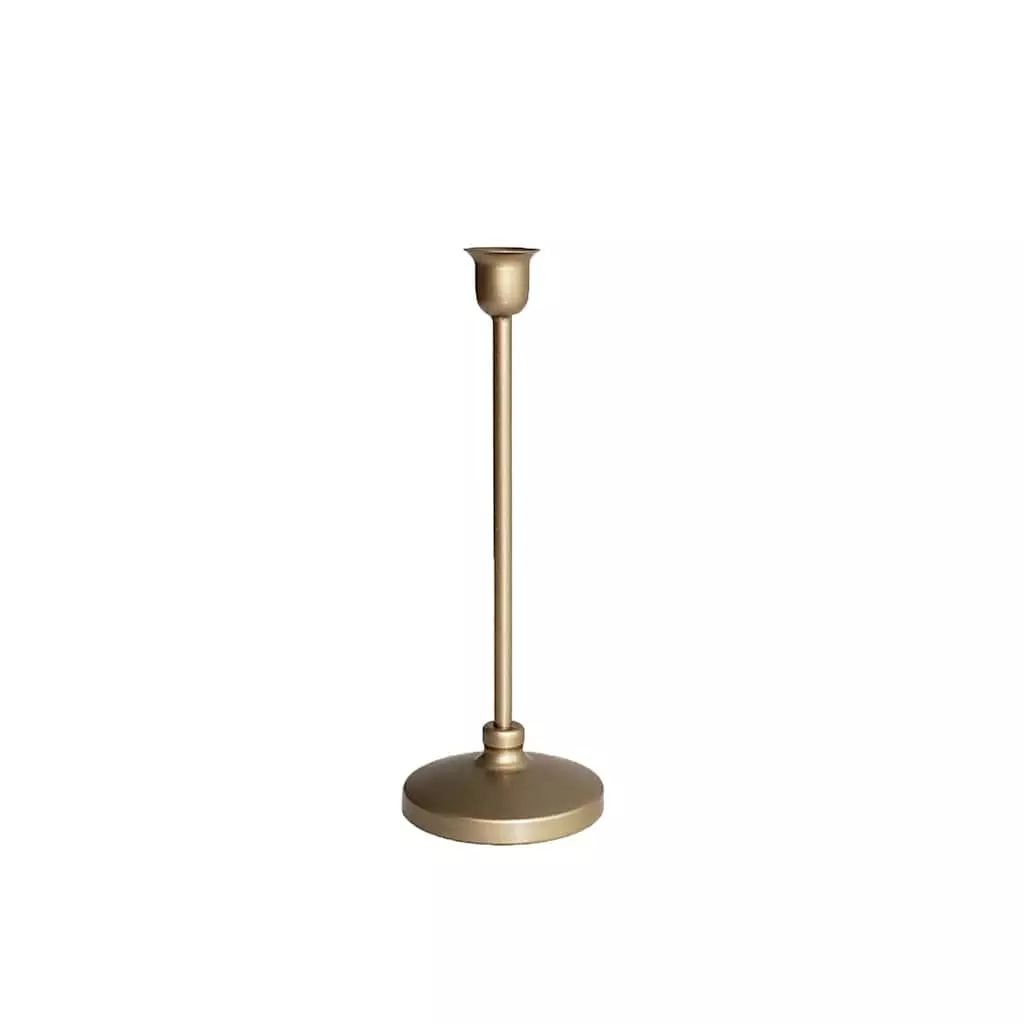 Best Pirce 🌟 Gold Metal Taper Candle Holder by Ashland® 🥰 3 Best Pirce 🌟 Gold Metal Taper Candle Holder by Ashland® 🥰