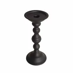Best deal 😀 9.45" Black Metal Candle Holder by Ashland® 🌟 -Ashland Sale Store 10638408 2
