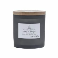 Hot Sale 😉 Cognac & Embers Wooden Wick Jar Candle by Ashland® 🌟