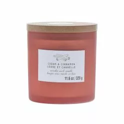 Promo ✔️ Cedar & Cinnamon Wooden Wick Jar Candle by Ashland® ⌛