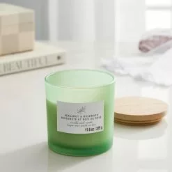 Coupon 🎉 Bergamot & Rosewood Wooden Wick Jar Candle by Ashland® 🥰 -Ashland Sale Store 10638431 20