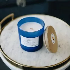 Top 10 🥰 8 Pack: Blue Cedar & Fig Wooden Wick Jar Candle by Ashland® 🔥 -Ashland Sale Store 10638432 2 1