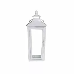 Wholesale ✔️ 8 Pack: 12.2" White Metal Lantern by Ashland® 🤩