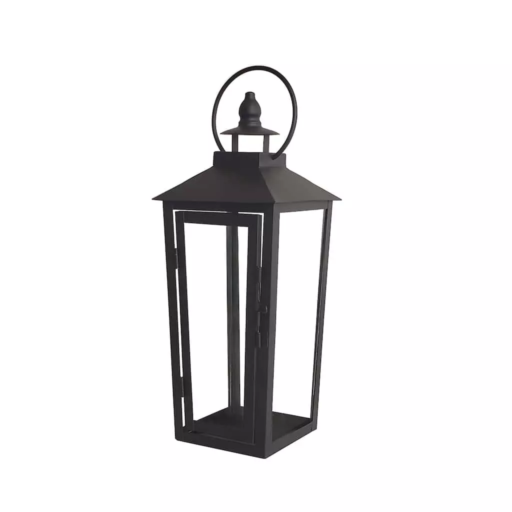 Cheap 🌟 8 Pack: 12.2" Black Metal Lantern by Ashland® ⭐ 4 Cheap 🌟 8 Pack: 12.2" Black Metal Lantern by Ashland® ⭐ - Image 2
