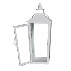 Best deal ⌛ 6 Pack: 15.7" White Metal Lantern by Ashland® ✨ -Ashland Sale Store 10638435 3