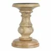 Cheap 😉 6 Pack: 6" Wood Carved Pillar Candle Holder by Ashland® 🥰