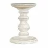 Best Pirce ✔️ 6 Pack: 6" Whitewashed Wood Carved Pillar Candle Holder by Ashland® 🎉 -Ashland Sale Store 10639294 1 1