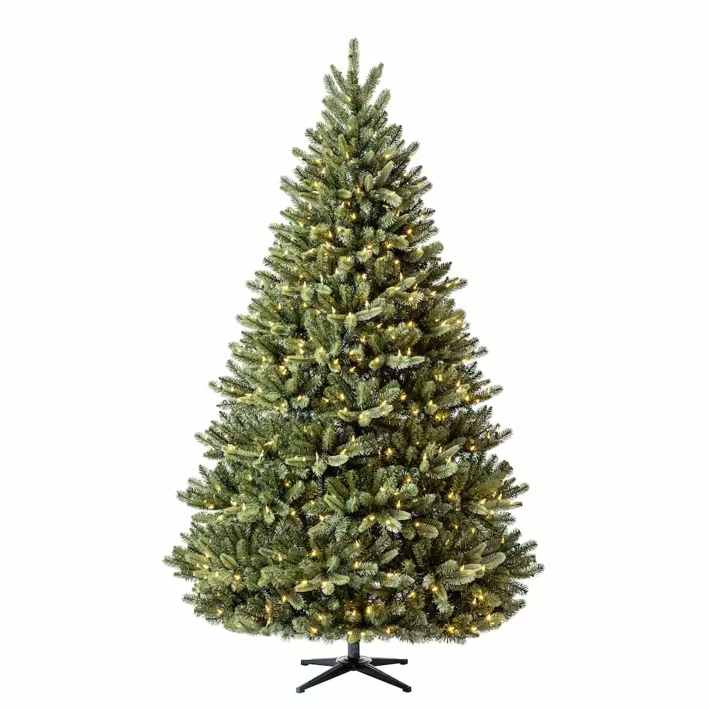 Promo 🎁 7.5ft. Pre-Lit Aspen Pine Quick Set® Artificial Christmas Tree, Warm White LED Lights by Ashland® 🔔 3 Promo 🎁 7.5ft. Pre-Lit Aspen Pine Quick Set® Artificial Christmas Tree, Warm White LED Lights by Ashland® 🔔
