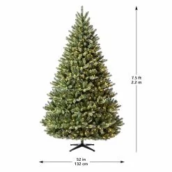 Promo 🎁 7.5ft. Pre-Lit Aspen Pine Quick Set® Artificial Christmas Tree, Warm White LED Lights by Ashland® 🔔 15 Promo 🎁 7.5ft. Pre-Lit Aspen Pine Quick Set® Artificial Christmas Tree, Warm White LED Lights by Ashland® 🔔 -Ashland Sale Store 10671385 13