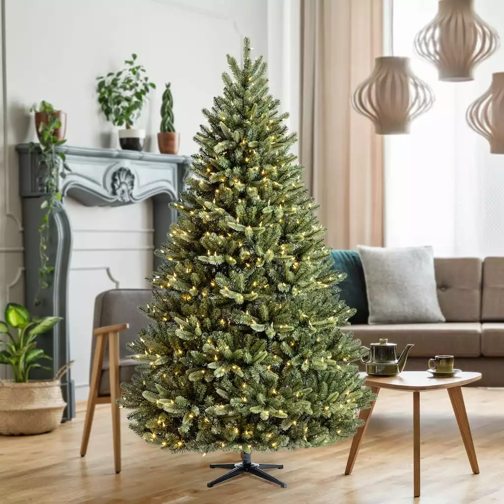 Promo 🎁 7.5ft. Pre-Lit Aspen Pine Quick Set® Artificial Christmas Tree, Warm White LED Lights by Ashland® 🔔 10 Promo 🎁 7.5ft. Pre-Lit Aspen Pine Quick Set® Artificial Christmas Tree, Warm White LED Lights by Ashland® 🔔 - Image 8