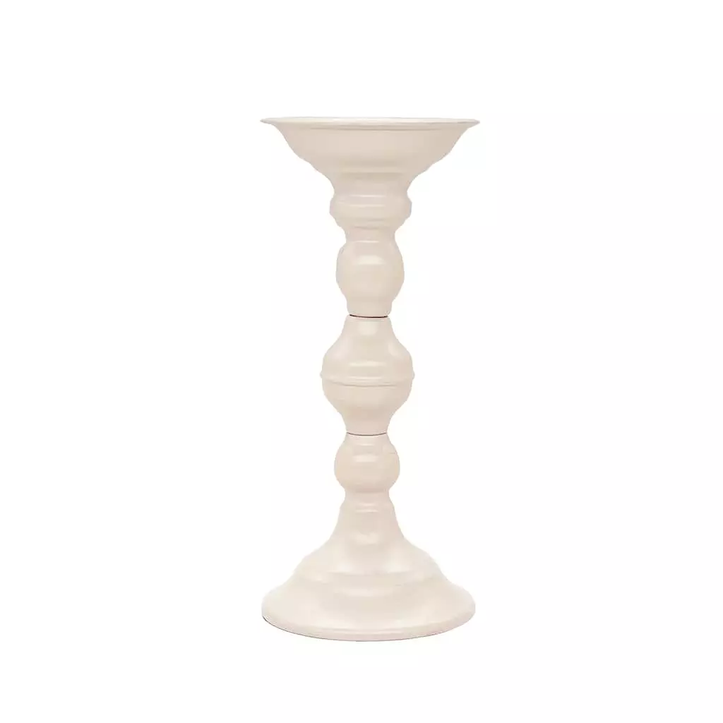 New 🥰 6 Pack: 9" Cream Metal Pillar Candle Holder by Ashland® ⌛ 3 New 🥰 6 Pack: 9" Cream Metal Pillar Candle Holder by Ashland® ⌛