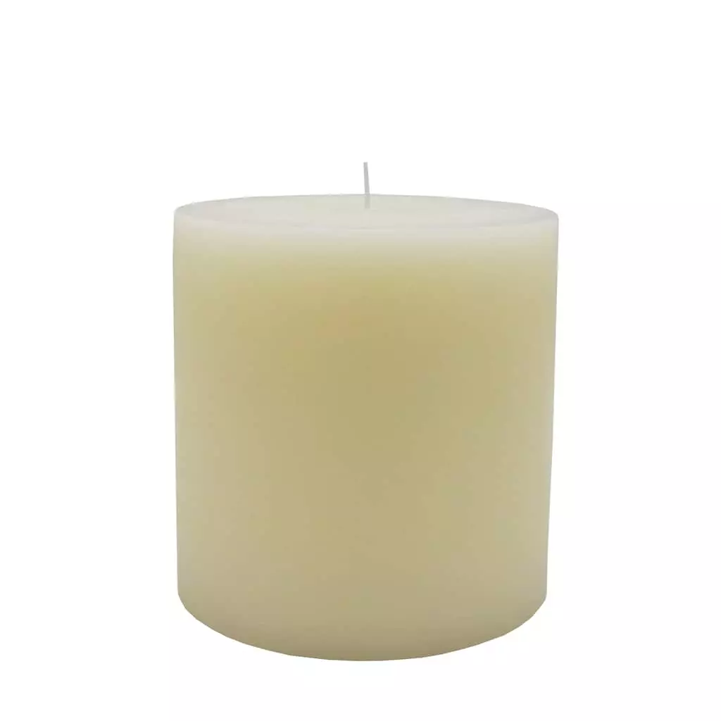 Outlet 💯 4" x 4" Ivory Pillar Candle by Ashland® ❤️ 5 Outlet 💯 4" x 4" Ivory Pillar Candle by Ashland® ❤️ - Image 3