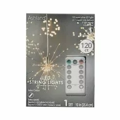 Best Sale ⌛ 120ct. Warm White LED Copper String Lights Starburst by Ashland® 🎉
