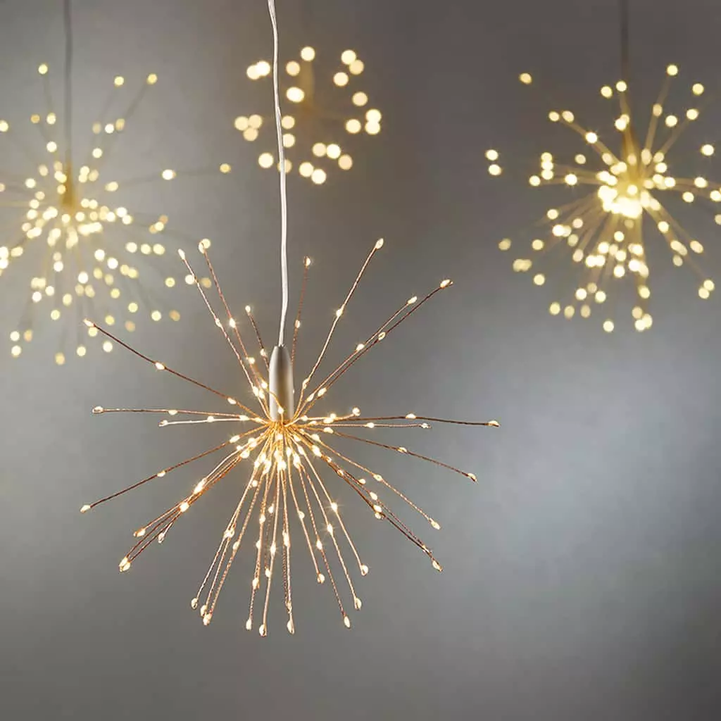 Best Sale ⌛ 120ct. Warm White LED Copper String Lights Starburst by Ashland® 🎉 4 Best Sale ⌛ 120ct. Warm White LED Copper String Lights Starburst by Ashland® 🎉 - Image 2