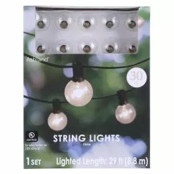 Buy ✨ 30ct. Clear Globe String Lights by Ashland® 😉