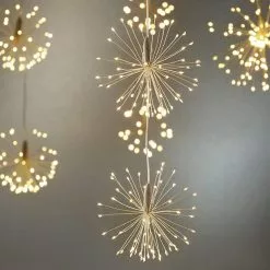 Discount ❤️ Warm White LED Starburst Pair String Lights by Ashland® ⭐ -Ashland Sale Store 10671553 3
