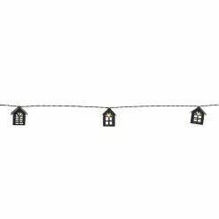 Discount 🧨 8 Pack: 10ct. Warm White LED Black House String Lights by Ashland® ✨