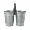 Best Sale 🔔 9.6" Mini Galvanized Double Bucket by Ashland® ⌛ -Ashland Sale Store 10671576 1