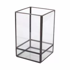 Coupon 👍 6.5" Square Glass Candle Terrarium by Ashland® 🎉 -Ashland Sale Store 10672578 2