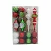 Cheap 😉 32ct. Red, White & Green Shatterproof Ornaments by Ashland® 🎉
