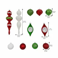 Cheap 😉 32ct. Red, White & Green Shatterproof Ornaments by Ashland® 🎉 -Ashland Sale Store 10672804 3