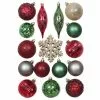 Best deal ⭐ 40ct. Farmhouse Shatterproof Christmas Ornament Set by Ashland® 👍