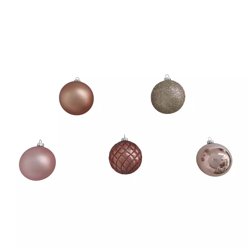 New 🤩 Assorted 50ct. Pink Ball Ornaments by Ashland® 🥰 5 New 🤩 Assorted 50ct. Pink Ball Ornaments by Ashland® 🥰 - Image 3