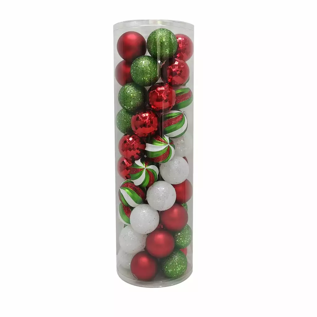 Coupon ✔️ 50ct. Red, White & Green Ball Ornaments by Ashland® 🤩 3 Coupon ✔️ 50ct. Red, White & Green Ball Ornaments by Ashland® 🤩