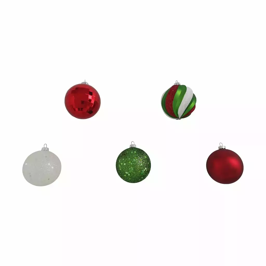 Coupon ✔️ 50ct. Red, White & Green Ball Ornaments by Ashland® 🤩 4 Coupon ✔️ 50ct. Red, White & Green Ball Ornaments by Ashland® 🤩 - Image 2