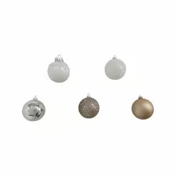Top 10 💯 Assorted 50ct. Silver & White Ball Ornaments by Ashland® ⭐ -Ashland Sale Store 10672833 3