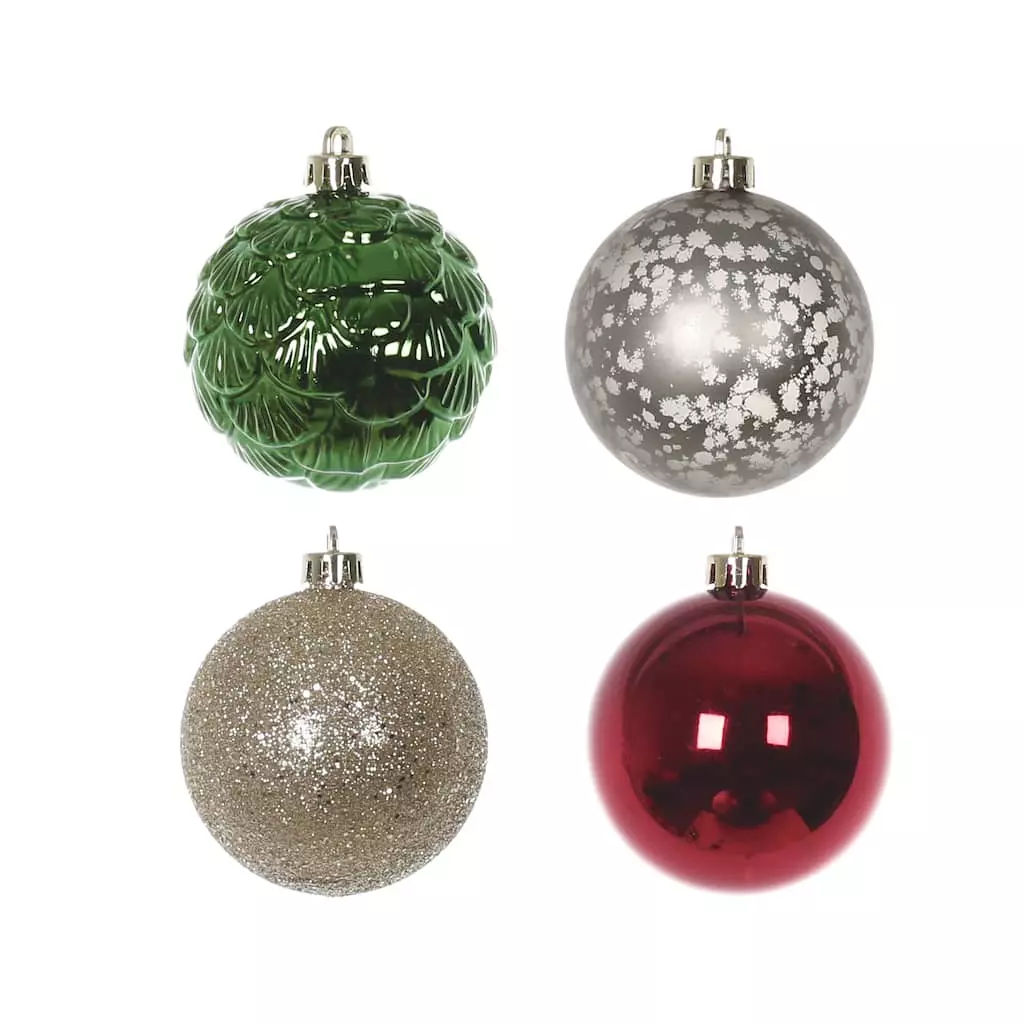 Hot Sale ⌛ Assorted 32ct. 2.5" Farmhouse Ball Ornament Set by Ashland® 🌟 5 Hot Sale ⌛ Assorted 32ct. 2.5" Farmhouse Ball Ornament Set by Ashland® 🌟 - Image 3