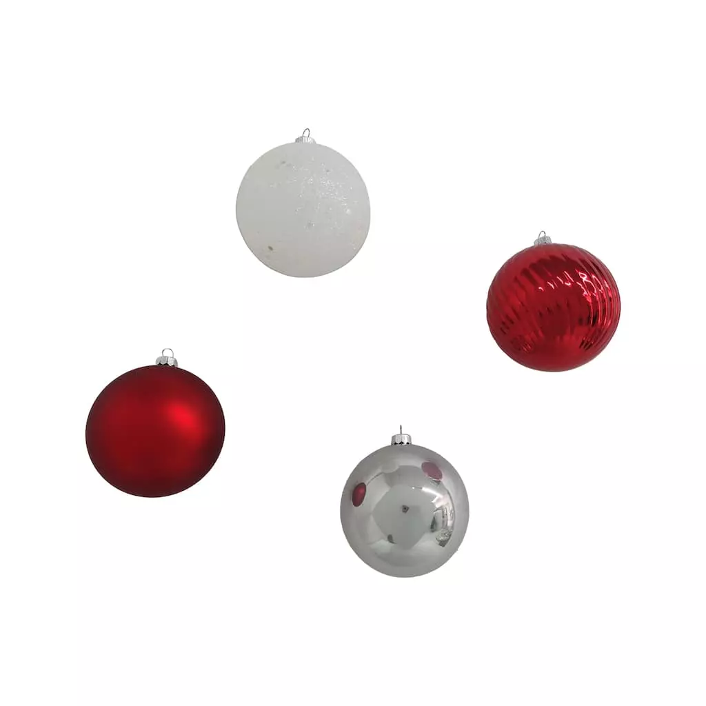 Top 10 🔔 Assorted 32ct. 3" Red & White Shatterproof Ball Ornaments by Ashland® 👍 5 Top 10 🔔 Assorted 32ct. 3" Red & White Shatterproof Ball Ornaments by Ashland® 👍 - Image 3
