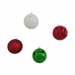 Outlet 🎉 Assorted 32ct. 3" Red, Green & White Shatterproof Ball Ornaments by Ashland® ❤️ -Ashland Sale Store 10672856 2