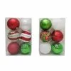 Deals ⌛ Assorted 6ct. 4.5" Red, Green & White Shatterproof Ball Ornaments by Ashland® 👍 -Ashland Sale Store 10672862 1