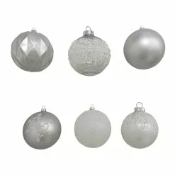 Deals ⌛ Assorted 6ct. 4.5" Silver & White Shatterproof Ball Ornaments by Ashland® 🛒 8 Deals ⌛ Assorted 6ct. 4.5" Silver & White Shatterproof Ball Ornaments by Ashland® 🛒 -Ashland Sale Store 10672863 3