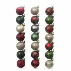 Buy 🔥 Assorted Mini Farm House Ball Ornament Tube by Ashland® 👍 -Ashland Sale Store 10672867 2