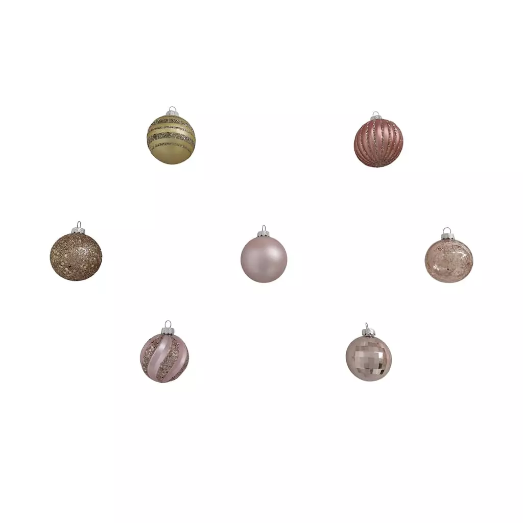 Best Sale 🔔 Assorted Pink Plastic Round Ornaments by Ashland® ✨ 8 Best Sale 🔔 Assorted Pink Plastic Round Ornaments by Ashland® ✨ - Image 6