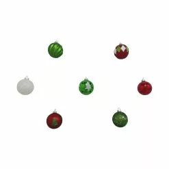 Flash Sale 🛒 Assorted Red, Green & White Plastic Round Ornaments by Ashland® 👏 -Ashland Sale Store 10672885 6