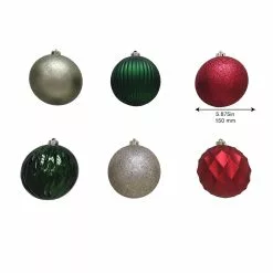 Best deal 🧨 6ct. 6" Farmhouse Shatterproof Ball Ornaments by Ashland® 🌟 -Ashland Sale Store 10672896 3