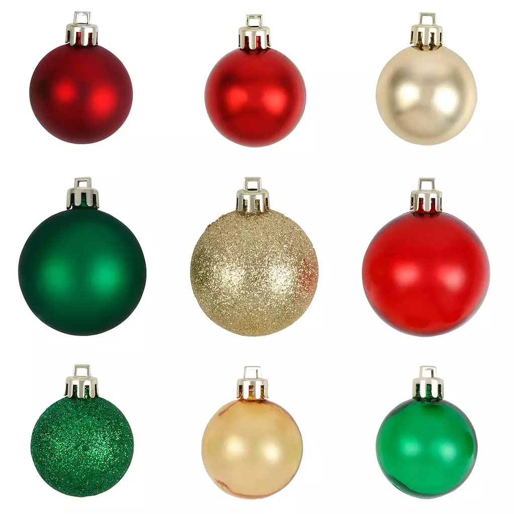 Best reviews of 💯 100ct. Red, Green & Gold Shatterproof Ball Ornaments by Ashland® 🧨 4 Best reviews of 💯 100ct. Red, Green & Gold Shatterproof Ball Ornaments by Ashland® 🧨 - Image 2