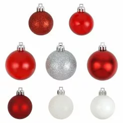 Flash Sale ❤️ 100ct. Red & White Shatterproof Ball Ornaments by Ashland® 🔔 5 Flash Sale ❤️ 100ct. Red & White Shatterproof Ball Ornaments by Ashland® 🔔 -Ashland Sale Store 10672909 2